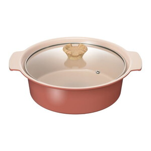 和平フレイズ RB-3308 アルモンデ 卓上鍋24cm レッド [IH対応]