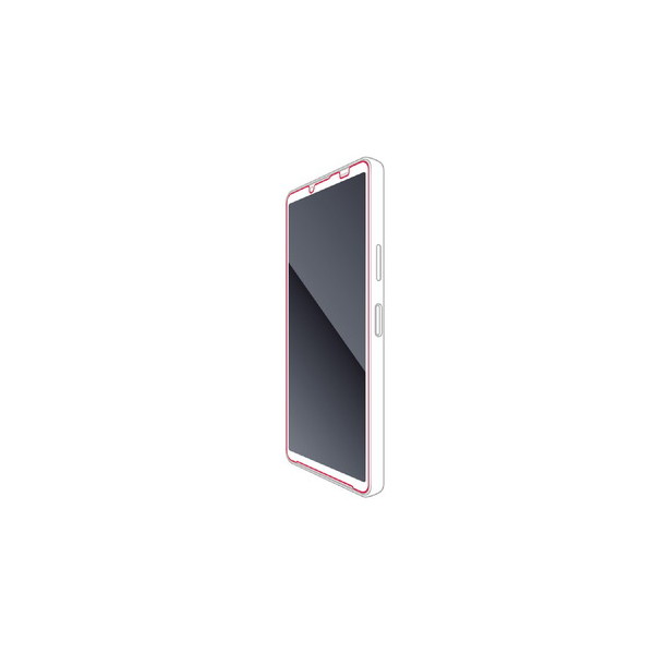 ELECOM PM-X232FLGG Xperia 10 V SO-52D/SOG11 KXtB  \ʍdx10H wh~ CAh~