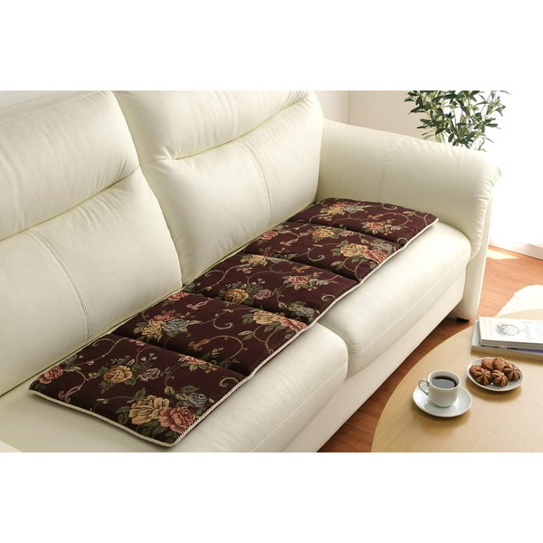 �C�P�q�R�E�R�[�|���[�V���� 1222420060591 �N�b�V���� ���r���O �t���[�V�[�g �G���K���X �ԕ� ���[���A �u���E�� 43×130cm