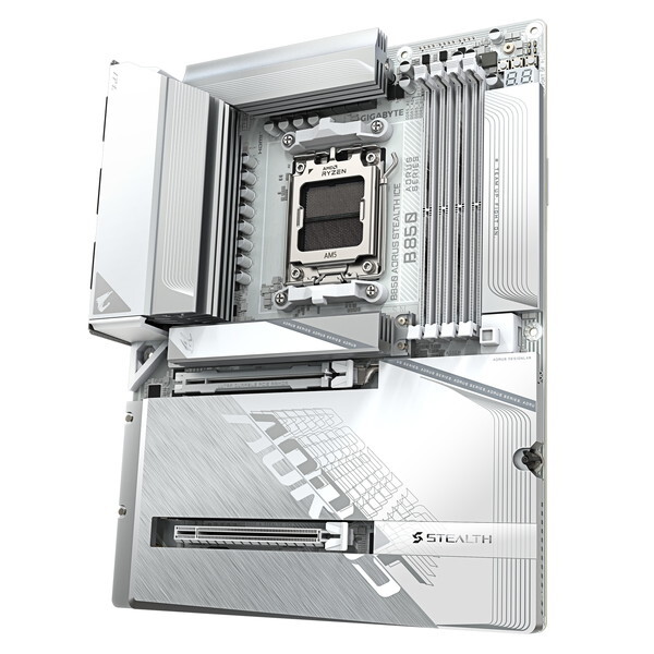 GIGABYTE B850 A STEALTH ICE ホワイト [マザーボード] | 激安の新品