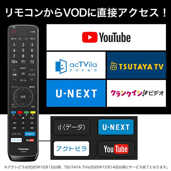 Hisense 32N20 [32V型 地上・BS・CSデジタルハイビジョンLED液晶テレビ