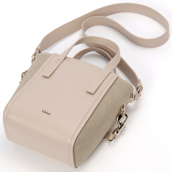 Chloe クロエ スモールトートバッグ ベージュ CHC23AS425 L16 26Z