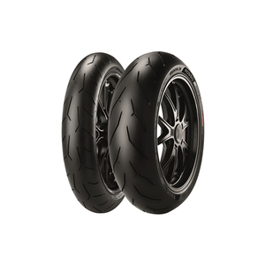 PIRELLI 3131300 DIABLO ROSSO CORSA 120/70ZR17M/C (58W) TL FRONT [プレミアムスーパースポーツタイヤ] ※前後セットではありません。1本単位の販売となります。