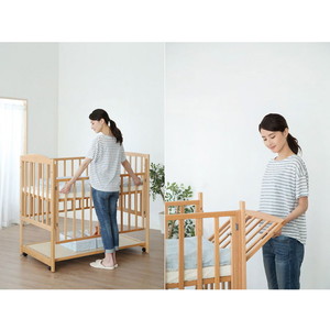 KATOJI ハイタイプベッド ツーオープン ナチュラル 2314 [ベビー