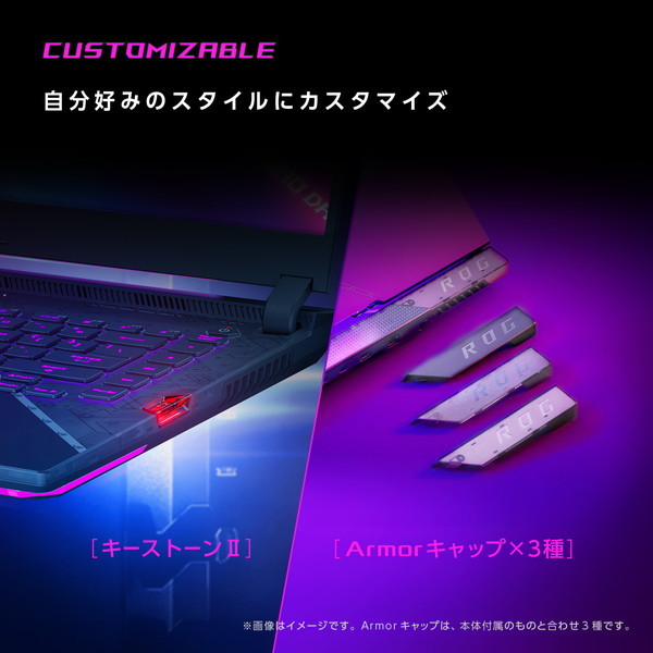 ASUS G733ZX-I9R3080T ROG Strix SCAR 17 G733ZX [ゲーミングノートパソコン 17.3型 / Windows  11 Home]