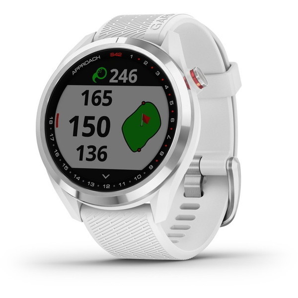 日本正規品】 GARMIN Approach S42 White/Silver [GPSゴルフナビ