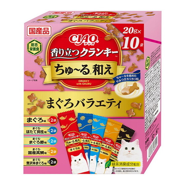 ���Ȃ΃y�b�g�t�[�h CIAO ���藧�N�����L�[����`��a��(BOX)�܂���o���G�e�B 20g×10��