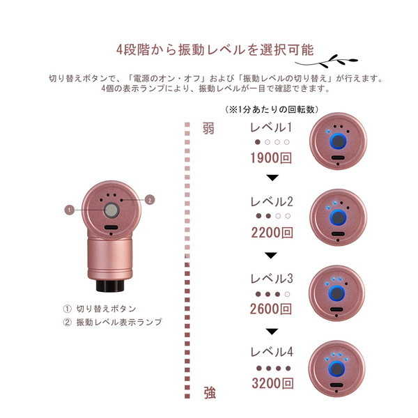 Leadtek ZJP-G02-PK [ハンディマッサージャー] | 激安の新品・型落ち