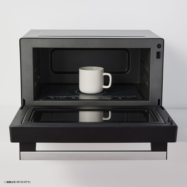 SHARP - [18L]シャープ PLAINLY RE-WF184 オーブンレンジ re-wf184-b ブラック  [良い(B)] Amazon | RE-WF184-B(ブラック系) PLAINLY オーブンレンジ 18L
