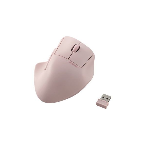 ELECOM M-SH30DBSKPN ピンク [無線 2.4GHz マウス 静音 ワイヤレス 7