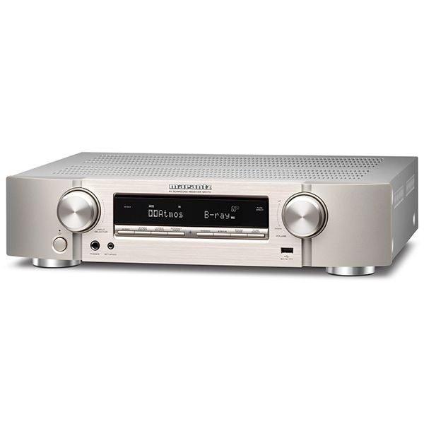 6126【程度良好】marantz AVサラウンドレシーバー NR1711 Marantz NR1711/FN シルバーゴールド [AVサラウンドレシーバー