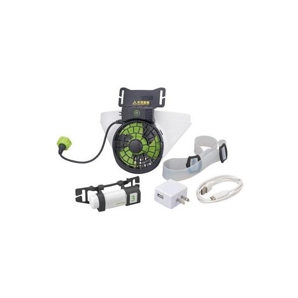 清涼ファン風雅ヘッド2 フルセットFH-BA18SEGW タジマ 清涼ファン風雅