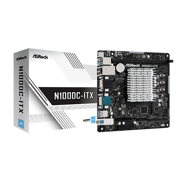 ASRock N100DC-ITX [マザーボード] | 激安の新品・型落ち