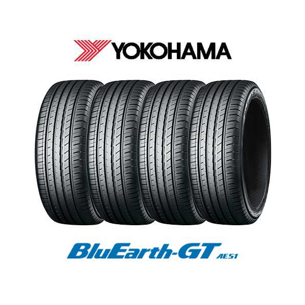 4本セット YOKOHAMA ヨコハマ ブルーアース GT AE51 195/55R16