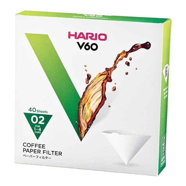 HARIO VCF-02-40W zCg [V60py[p[tB^[02W (1-4tpE40)]