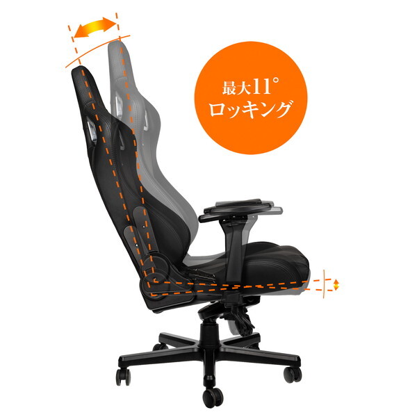 noblechairs NBL-PU-BLA-005 マットブラック EPIC BLACK EDITION