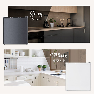 MAXZEN マクスゼン JF033HM01WH ホワイト [冷凍庫(33L・右開き