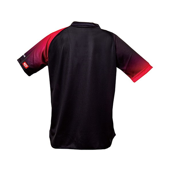 ヤサカ ラインボルトユニフォーム ローズレッド M [卓球ウェア ユニ