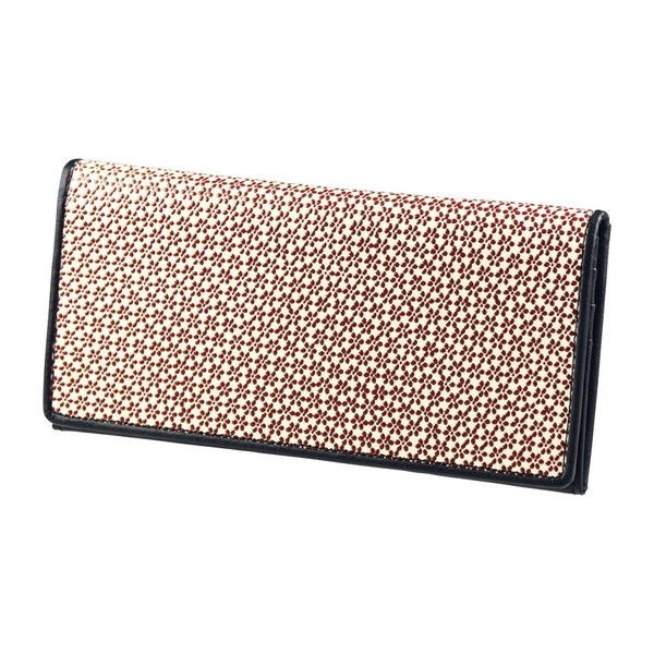 フルラージュ 印伝 長財布 ホワイトXレッド DRS1800-04(ホワイト×レッド) 印伝 長財布 ホワイトXレッド DRS1800-04 | 激安の新品・型落ち