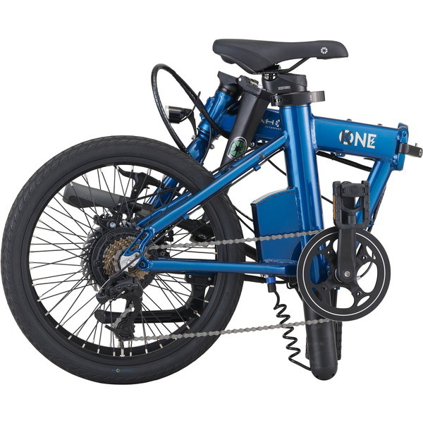 DAHON K-ONE e-bike 20インチ ピーコックブルー [電動フォールディングバイク 外装7段変速 5段階アシストモード アルミフレーム]