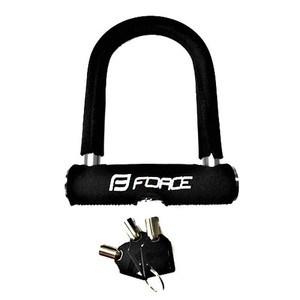 FORCE 80047 U字ロックネオプレーン ブラック