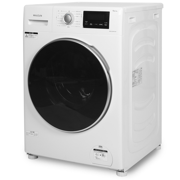MAXZEN MWD120WP01WH �z���C�g [�h���������󊣑��@ (����12kg/����6kg) ���J��]