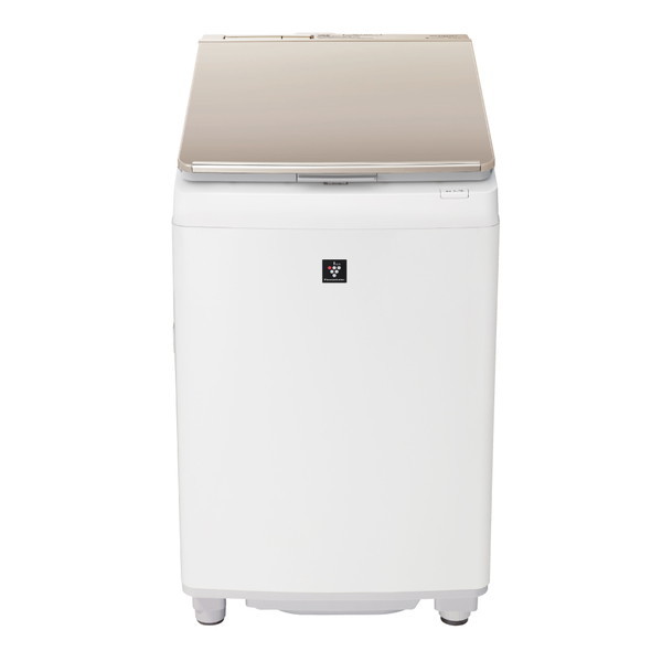SHARP - 2018年製 SHARP 全自動洗濯機 ゴールド SHARP (シャープ) 2018年製 8.0kg 洗濯乾燥機 ES-TX8B 乾燥4.5kg