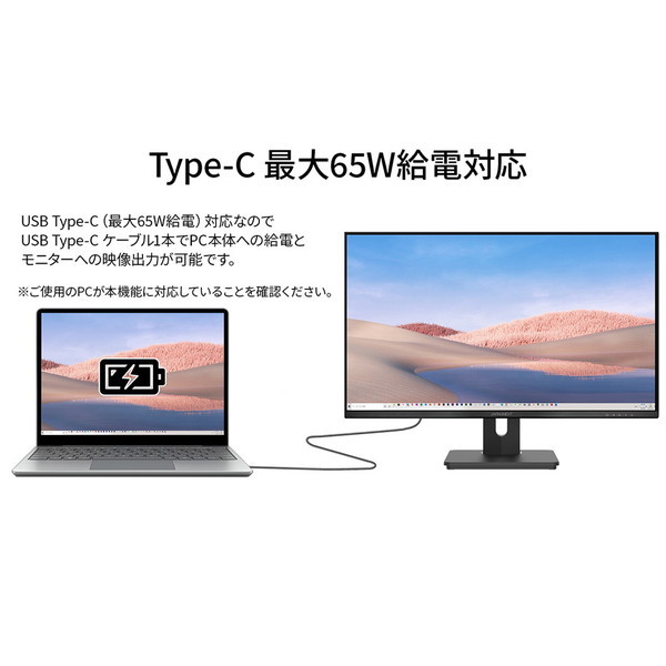 JAPANNEXT 21.5型 USB-C 65W給電対応 液晶モニター abitur.gnesin