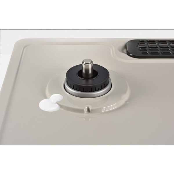 Rinnai KG67BKR-13A ブラック [ガスコンロ (都市ガス用・2口・右強火力