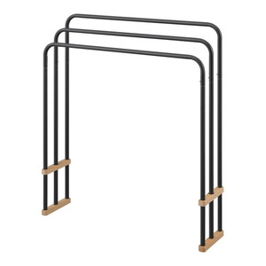 アイリスオーヤマ FBH-700ダークグレー [折りたたみバスタオルハンガー]