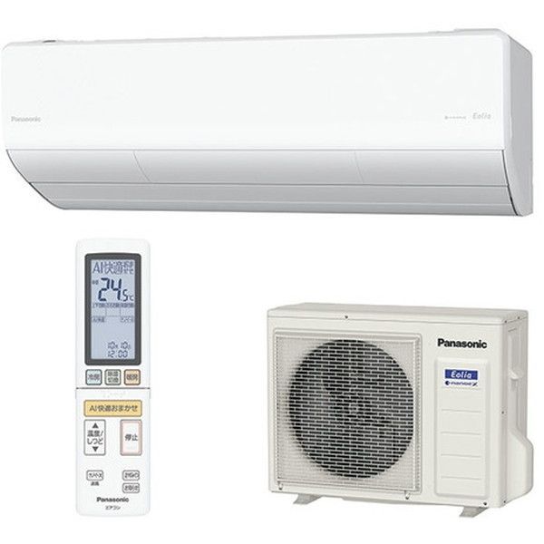 PANASONIC CS-UX252D2-W クリスタルホワイト フル暖 Eolia