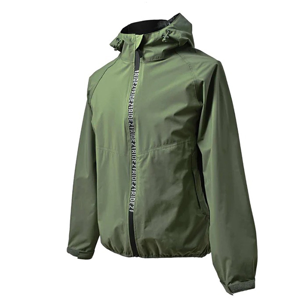 RIDEZ MCR03 MICRO RAIN JACKET OLIVE S [CWPbg]