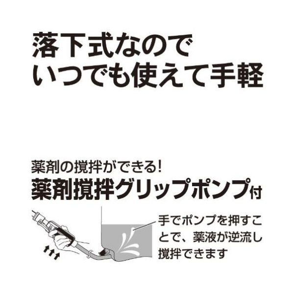 工進 JR-20 背負い落下式除草剤散布機 20L ジョウロ型 | 激安の新品