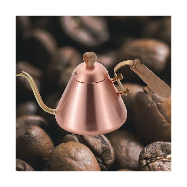 和平フレイズ CS-027 千歳 純銅木柄ドリップケトル 0.9L | 激安の新品  