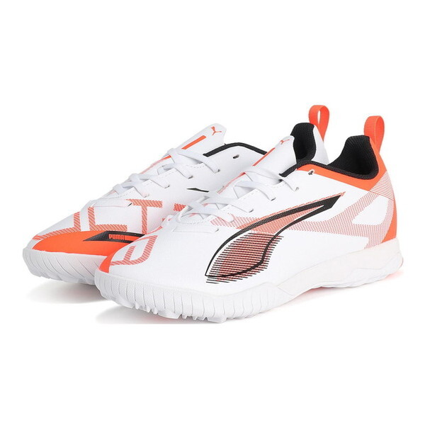 PUMA v[} TbJ[ XpCN Eg 5 vC TT+MID JR 23.5cm 108332 01 PUMA White-PUMA Black-Glowing Red