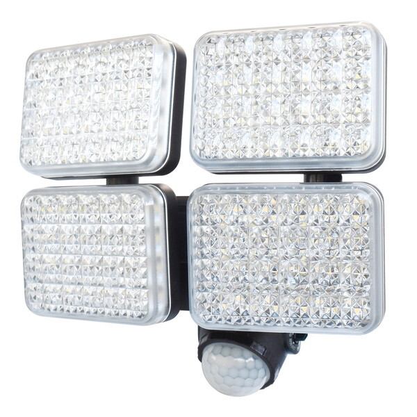 調光式LEDセンサーライト 4灯式 DLA-10T400CZ | 屋外用照明