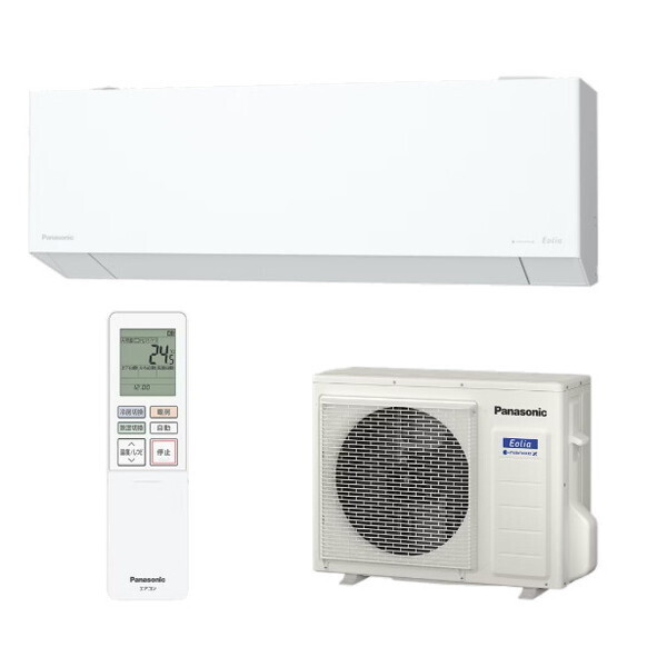 パナソニックエアコン Eolia CS-565DEL2 18畳 新築取外し品 PANASONIC CS-565DEL2-W ホワイト エオリア [ルームエアコン(主に18畳