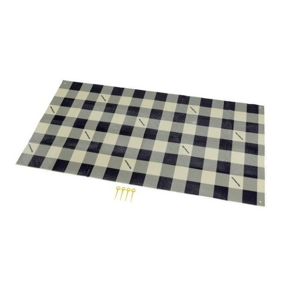 CAPTAIN STAG UB-3061 �N�b�V�������W���[�V�[�g90×180cm(�M���K���`�F�b�N) �s��4�{�t