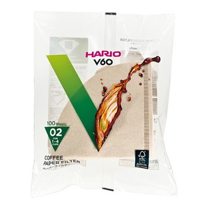 HARIO VCF-02-100M V60 ペーパーフィルター02 M 100枚