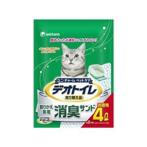 ユニチャーム 1週間消臭抗菌デオトイレ専用消臭サンド4L