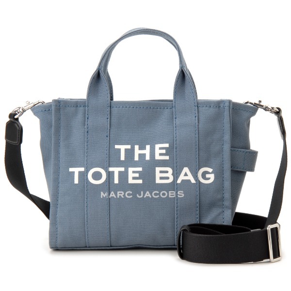 MARC JACOBS �}�[�N�W�F�C�R�u�X �g�[�g�o�b�O �u���[ M0016493 481 THE TOTE BAG SMALL TRAVELER TOTE BLUE SHADOW �y���s�A���i�z