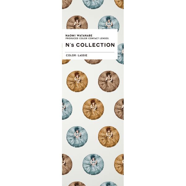 PIA N's COLLECTION 1DAY 10枚入り ラッシー (度あり) -4.25 カラーコンタクトレンズ