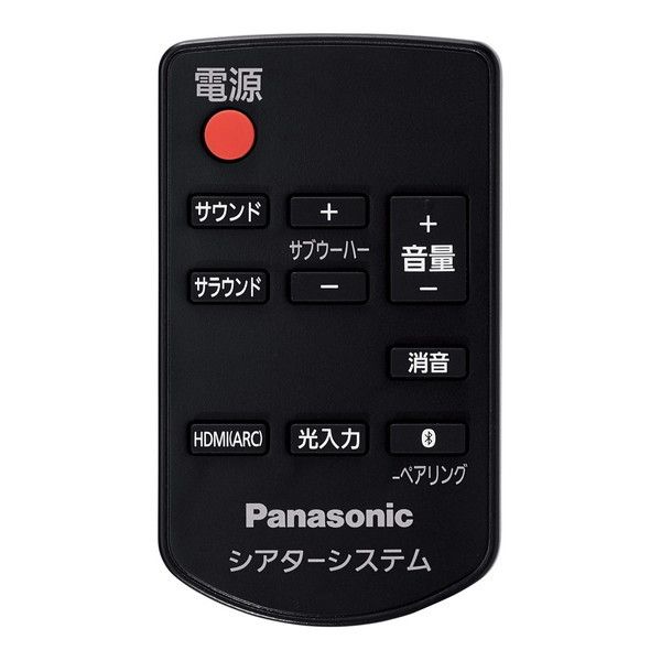 PANASONIC SC-HTB488-K ブラック シアターバー [ホームシアター