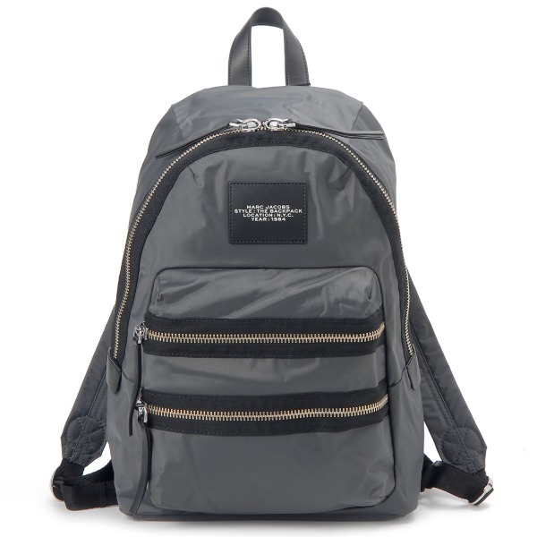 MARC JACOBS �}�[�N�W�F�C�R�u�X ���[�W�o�b�N�p�b�N �O���[ 2F3HBP028H02 061 LARGE BACKPACK DARK SHADOW �y���s�A���i�z
