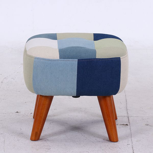 不二貿易 44340 パッチワークスツール デイジー デニム | 激安の新品