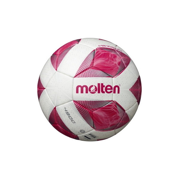 モルテン サッカーボール 5号球 ヴァンタッジオ4900 土用 検定球 スノーホワイトパール×ピンク F5A4901-P