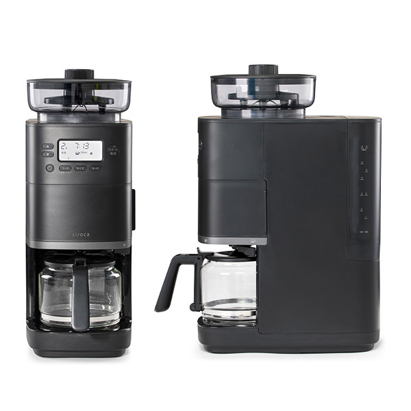 siroca CM-6C261(K) カフェばこPRO [コーン式全自動コーヒーメーカー