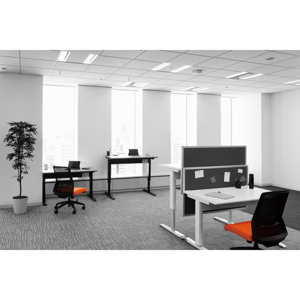 弘益 CK02(OR) オレンジ オフィスチェアメッシュ張り | 激安の新品・型