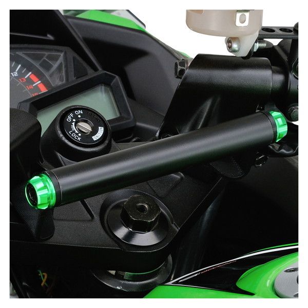 デイトナ D17867 Ninja250/250R専用 マルチバーホルダー ライム