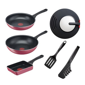 T-fal 福袋 クランベリーレッド スペシャルセット 15342